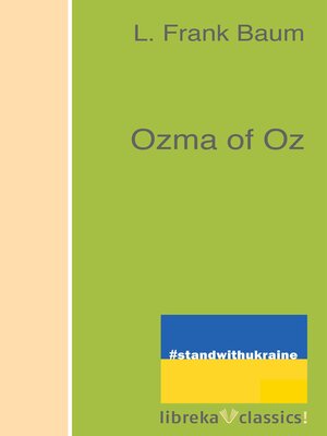 cover image of Ozma of Oz